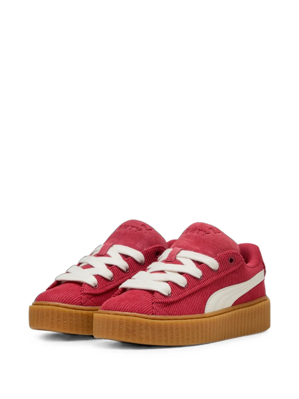 Puma Kids Creeper Phatty corduroy sneakers - Rosso
