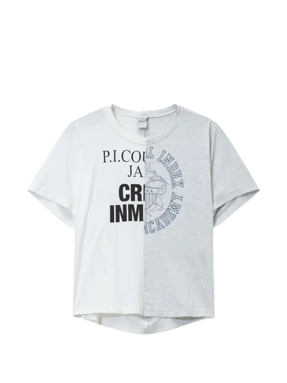 Protocol Index Logo-print T-shirt In White