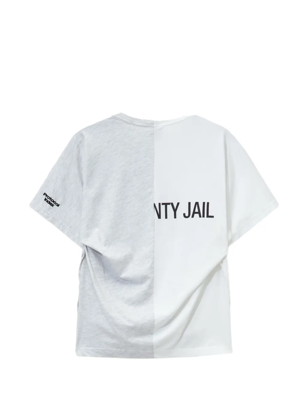 Protocol Index Logo-print T-shirt In White