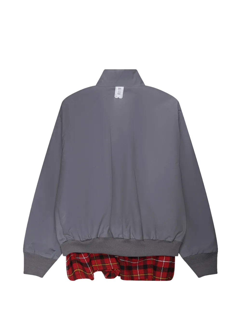 Prototypes Harrington Layered Jacket In Grey