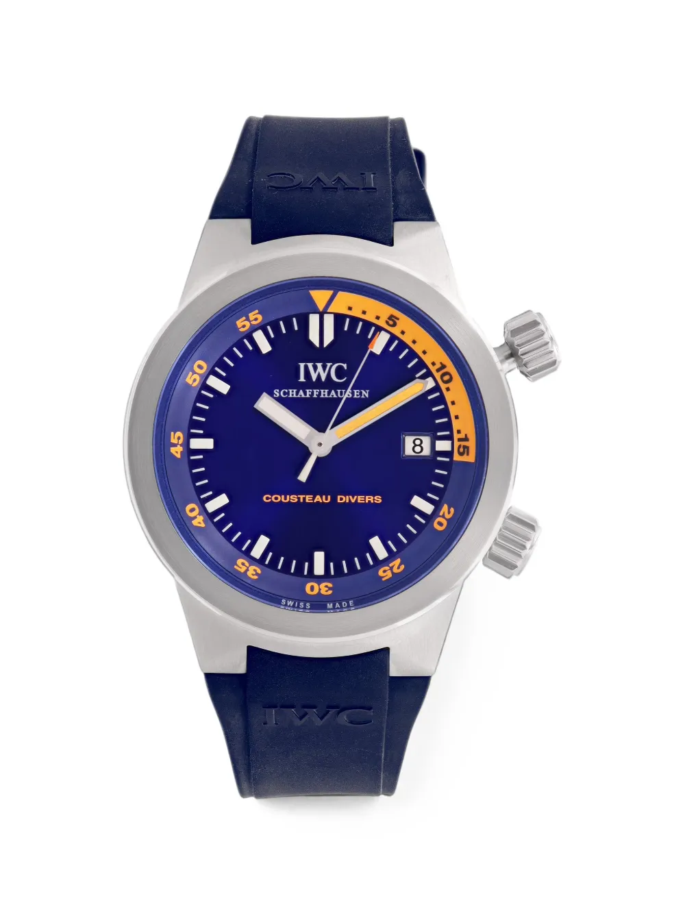 IWC Schaffhausen Aquatimer 42mm watch - Blu
