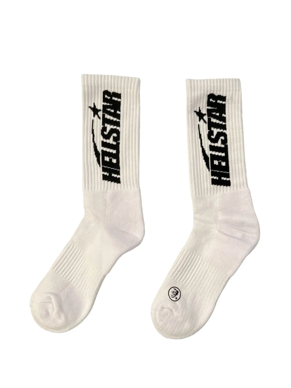 HELLSTAR logo-intarsia ribbed-knit socks (set of two)