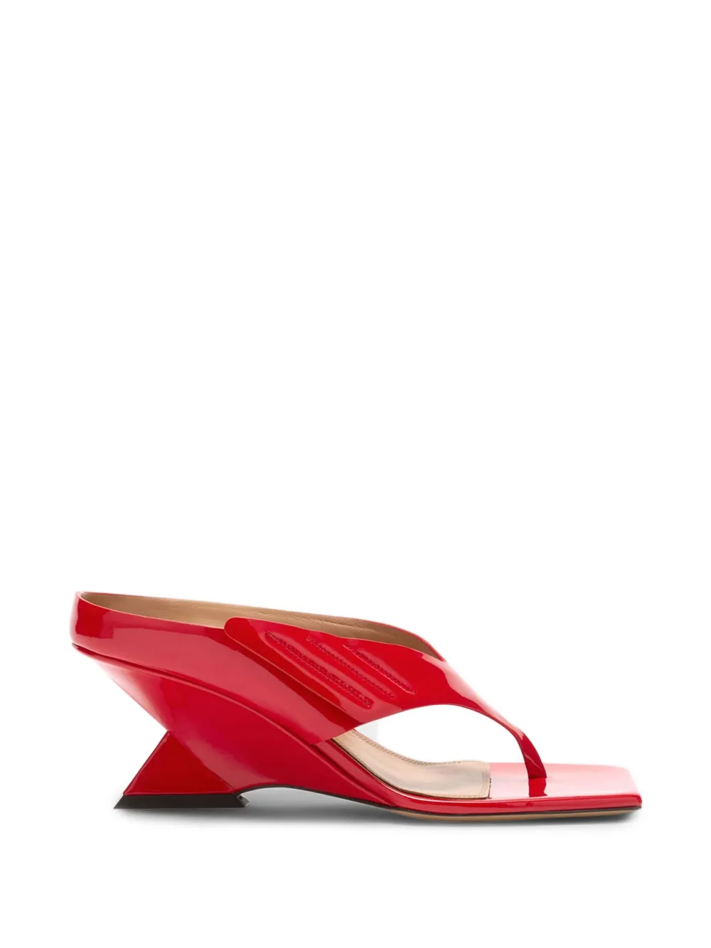 The Attico Cheope square-toe sandals