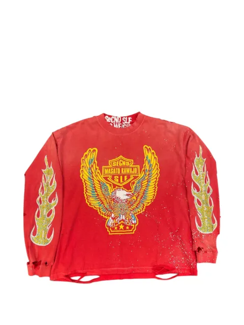 SECND SLF x Masato Kawajo Firestorm T-shirt
