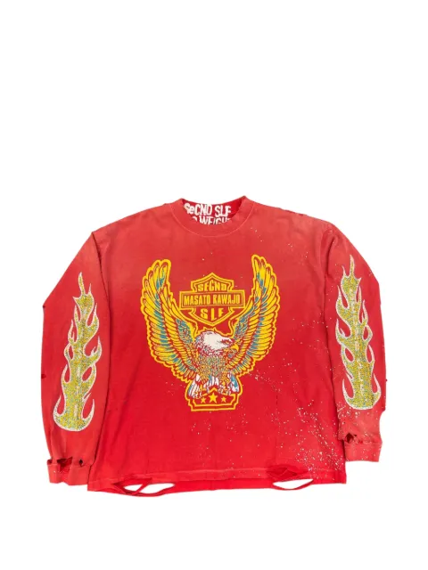 SECND SLF x Masato Kawajo Firestorm T-shirt