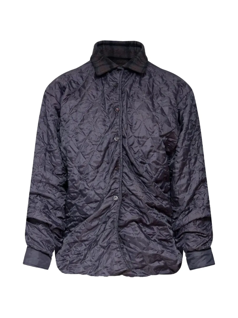 Maison Margiela reversible quilted jacket - Blu