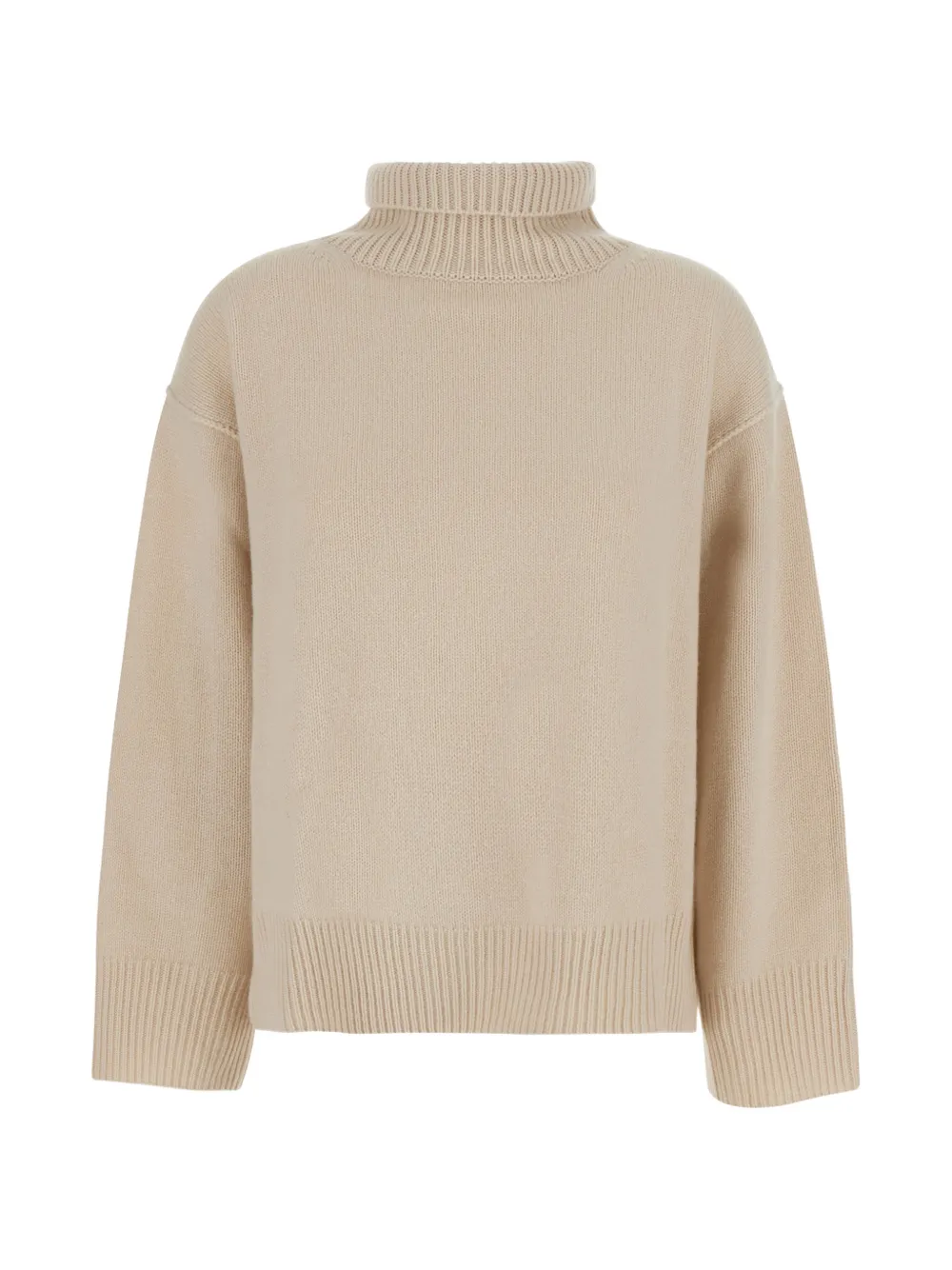 Soft Goat Boyfriend cashmere sweater - Toni neutri
