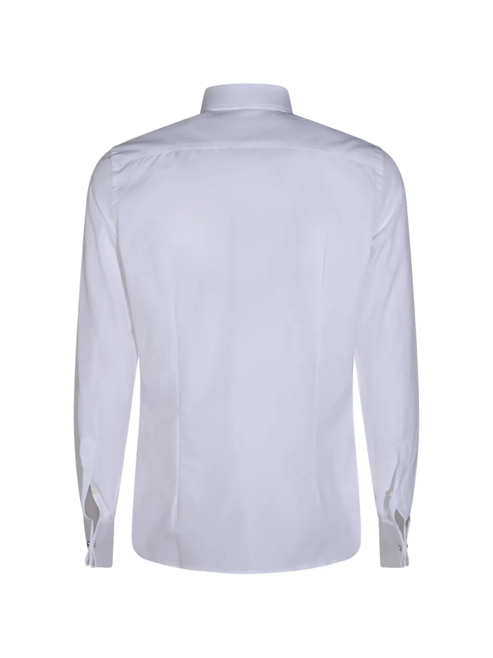 Canali pleated-bib shirt Wit