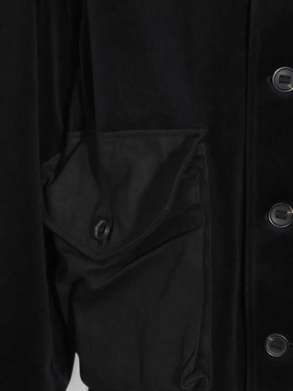 Y-3 Shirtjack met vlakken en meerdere zakken Zwart
