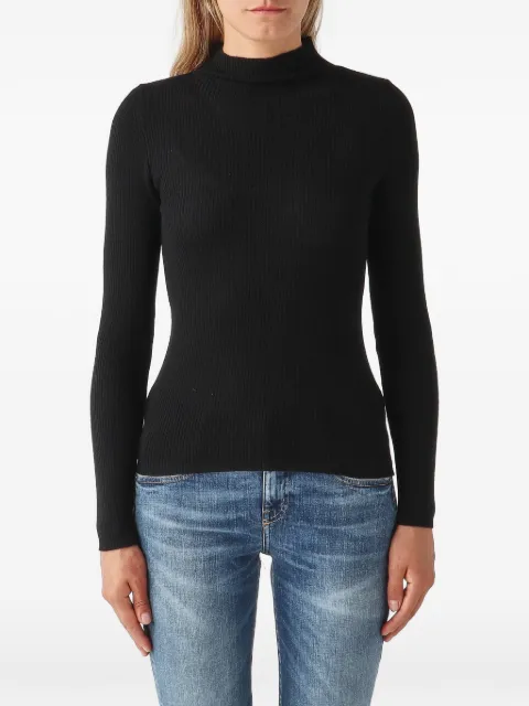 TWINSET ribbed-knit roll-neck sweater