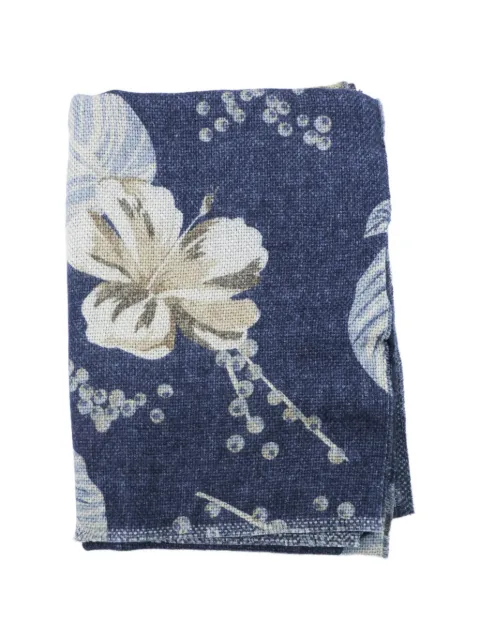 Altea floral-print wool scarf