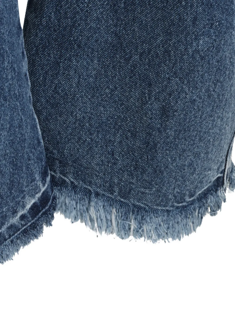 LOIS JEANS met franje afwerking Blauw