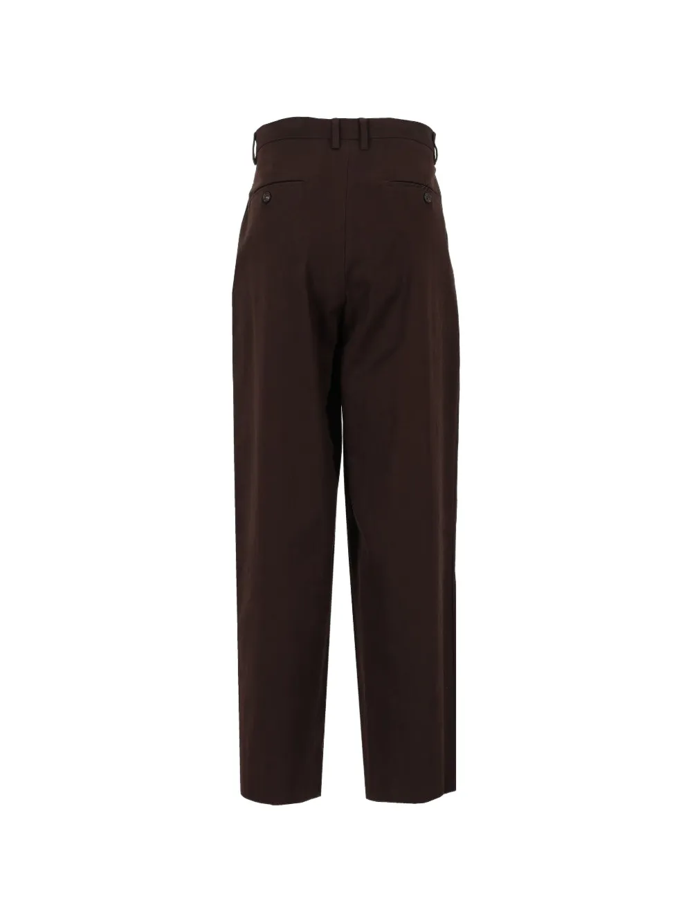 'S Max Mara Alpino plooibroek met dubbele plooien Bruin