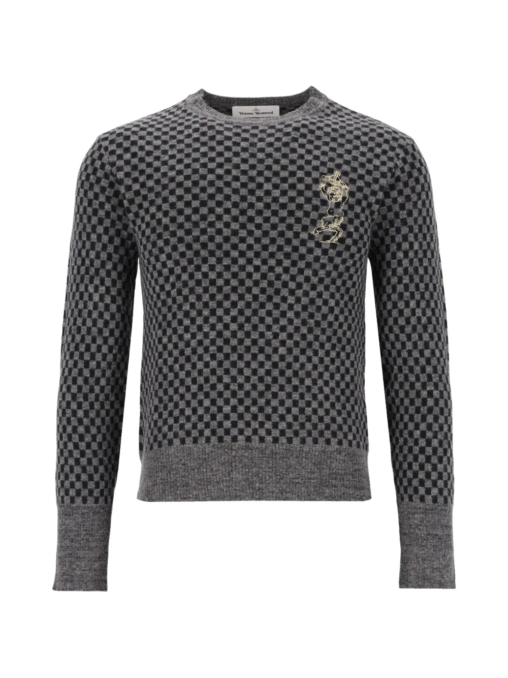 Vivienne Westwood Checkmate checkerboard-pattern sweater