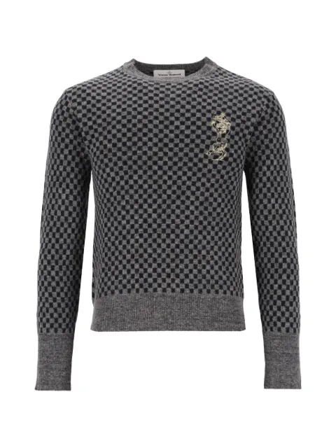 Vivienne Westwood Checkmate checkerboard-pattern sweater