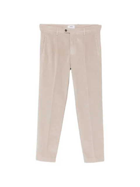VELA SHOP corduroy straight-leg trousers