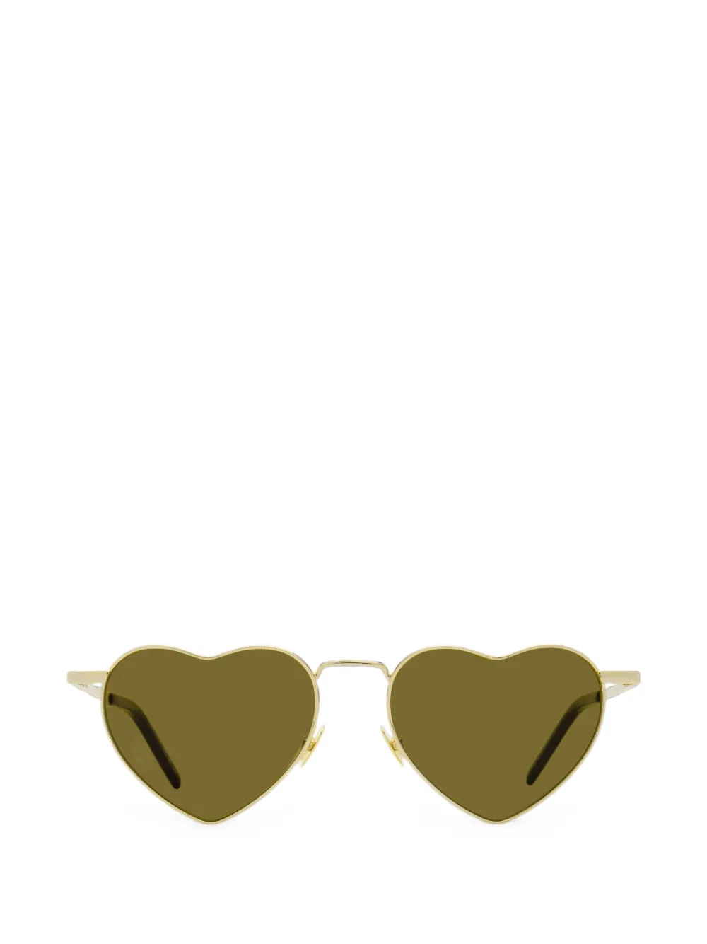 Saint Laurent Eyewear Loulou heart-frame sunglasses · One Size