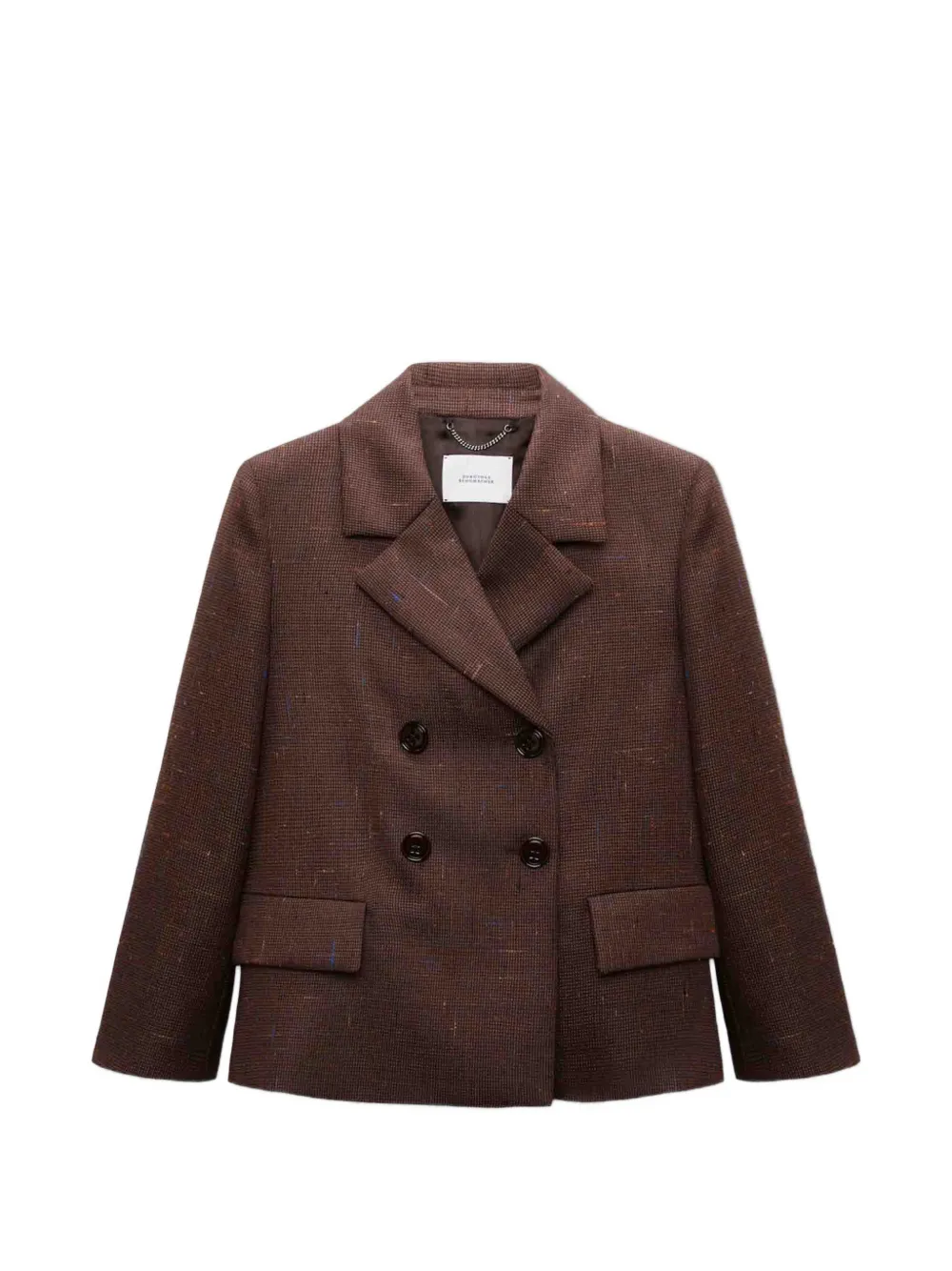 Dorothee Schumacher double-breasted tweed blazer