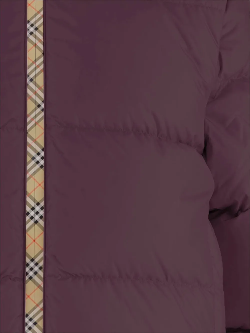 Burberry Langdale nylon donsjack met afneembare mouwen Rood