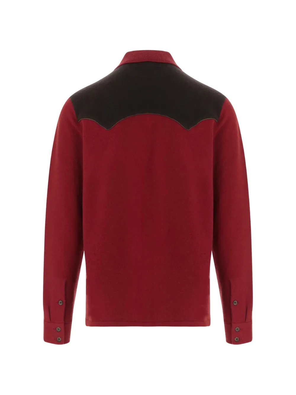 Guest In Residence Button Up! Shirt in Red, view 2