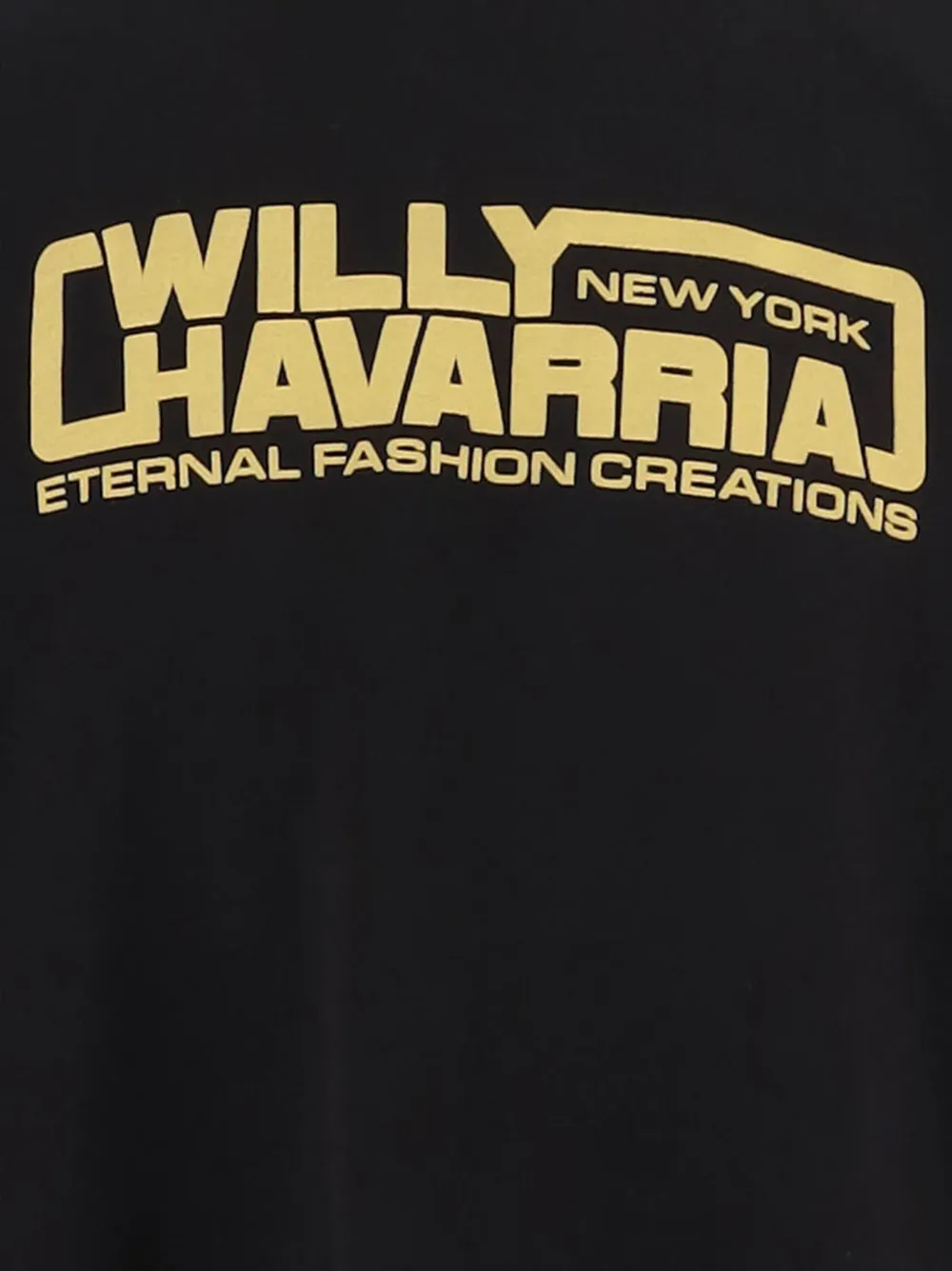 Willy Chavarria Katoenen sweater Zwart