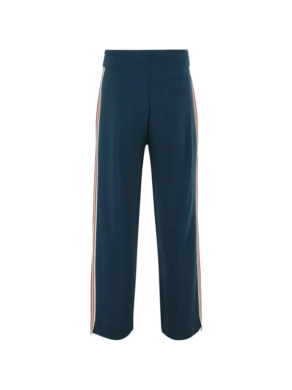 Autry Trainingsbroek met gestreepte afwerking en geborduurd logo Blauw