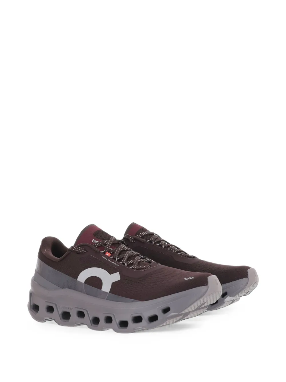On Cloudm ster 1 mesh sneakers Bruin