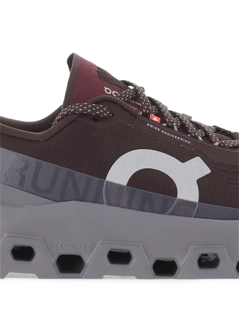 On Cloudm ster 1 mesh sneakers Bruin