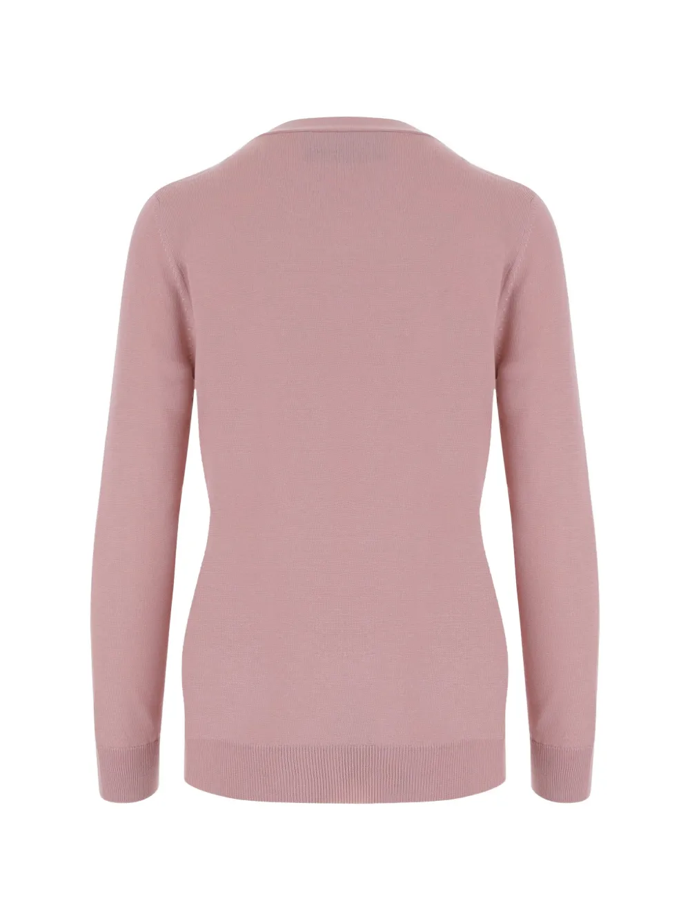 Valentino Garavani lace-embroidered wool cardigan Roze