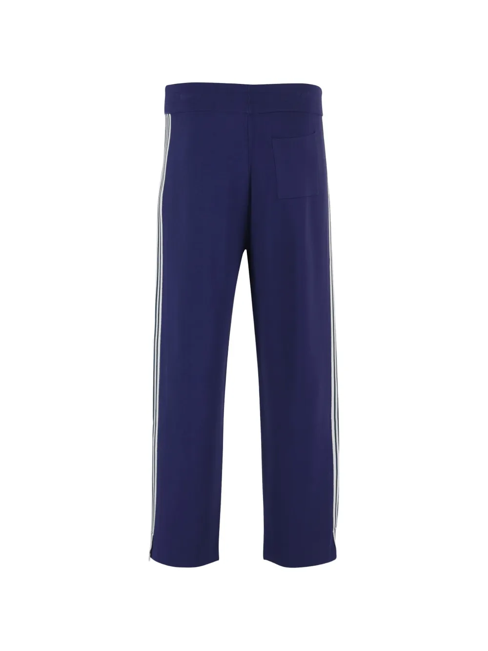 Autry Gestreepte trainingsbroek met geborduurd logo Blauw