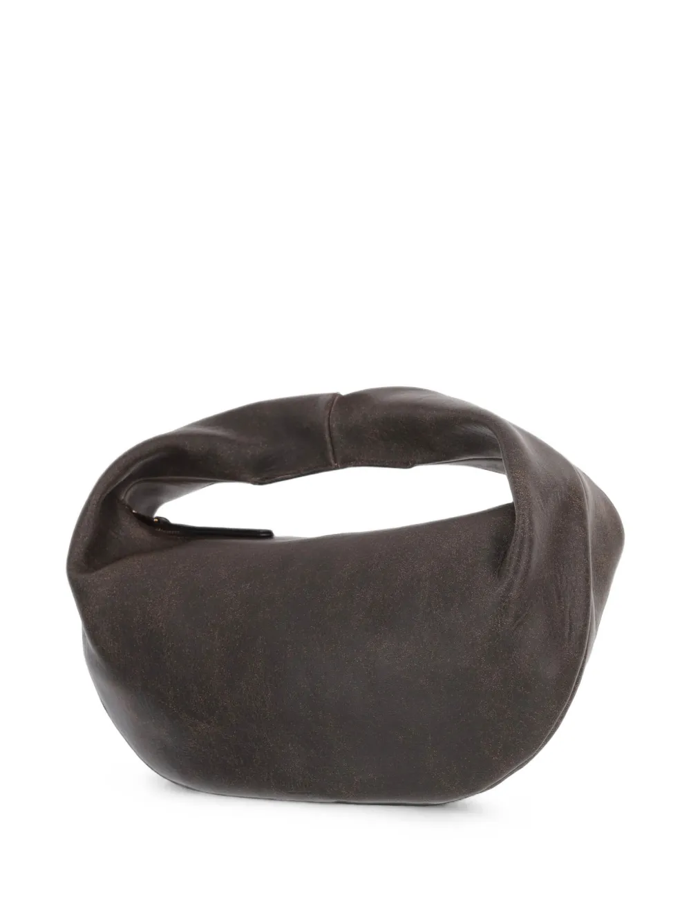 KHAITE leather shoulder bag Bruin