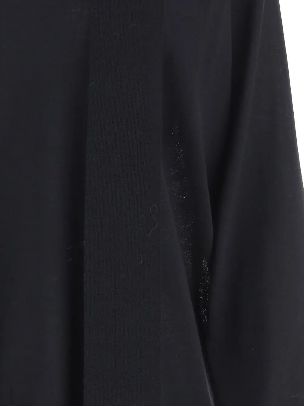 Valentino Garavani wool sweater with scarf Zwart