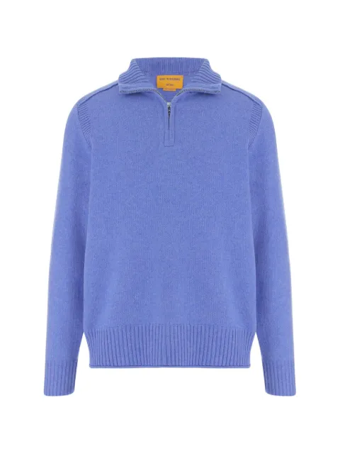 Guest In Residence quarter-zip cashmere sweater