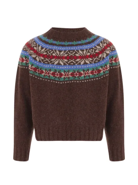 Howlin' fair isle wool sweater