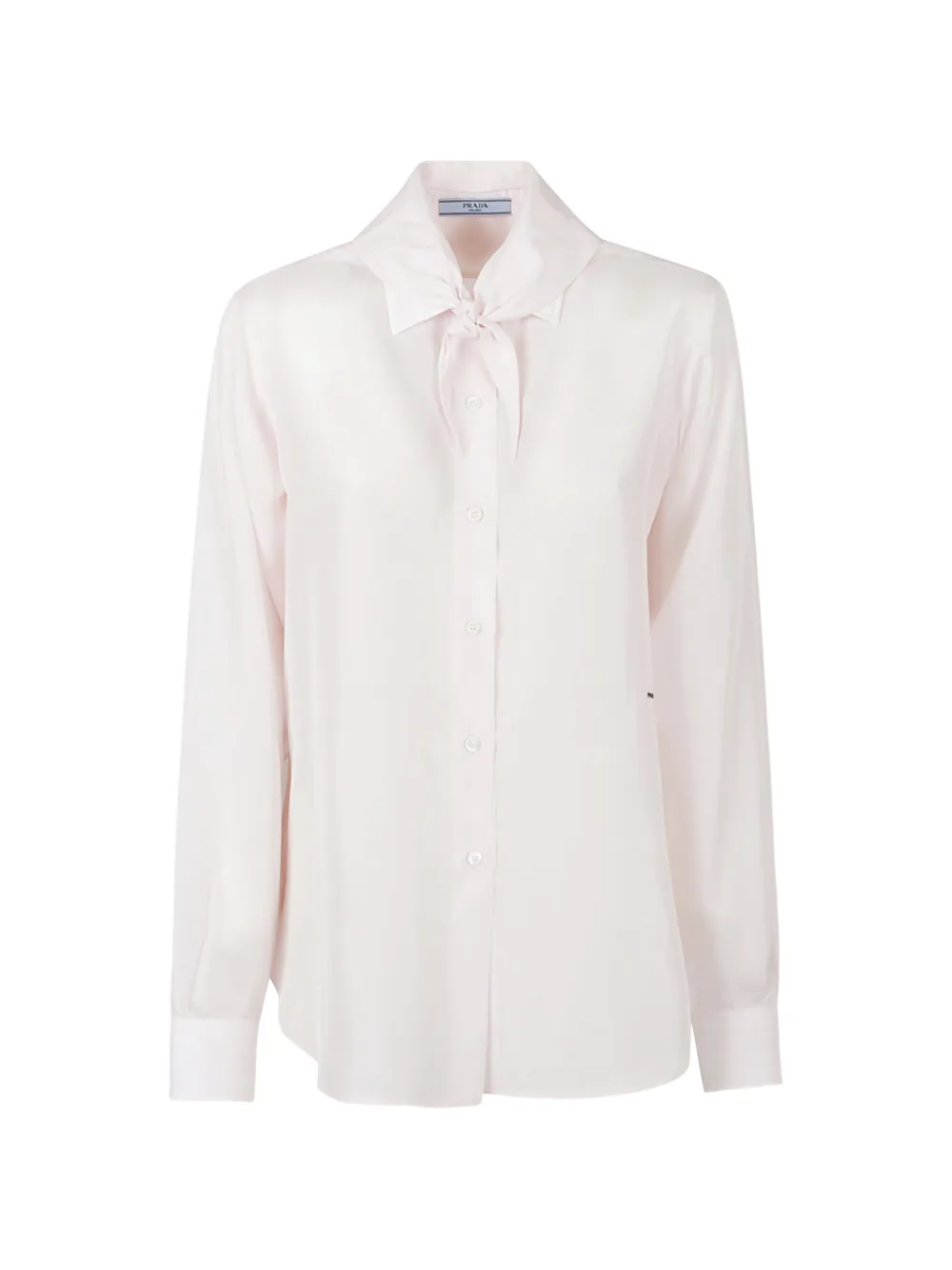 Prada silk poplin shirt - Rosa