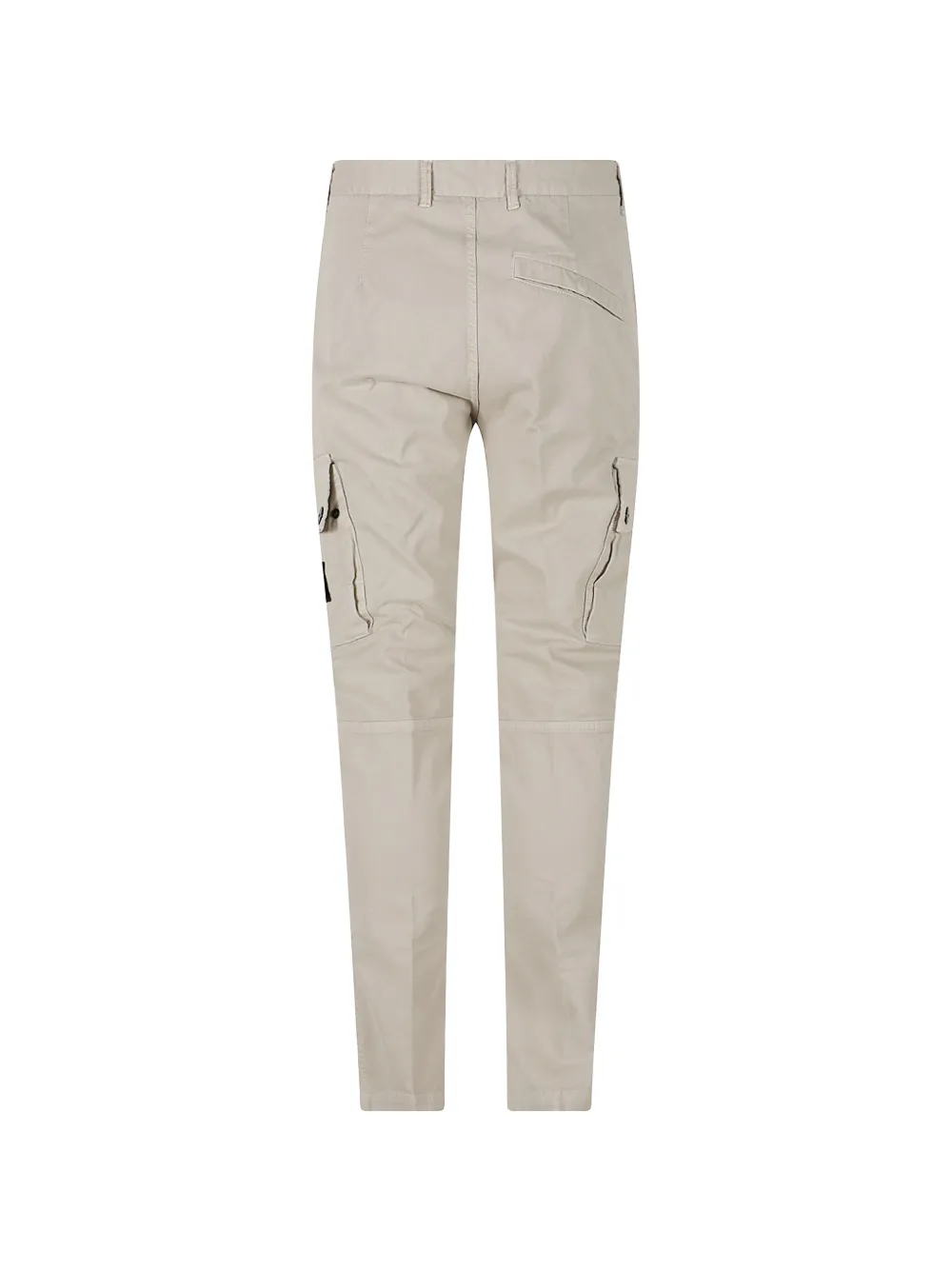 Stone Island 3100034 slim-fit cargo broek met ritszakken Beige