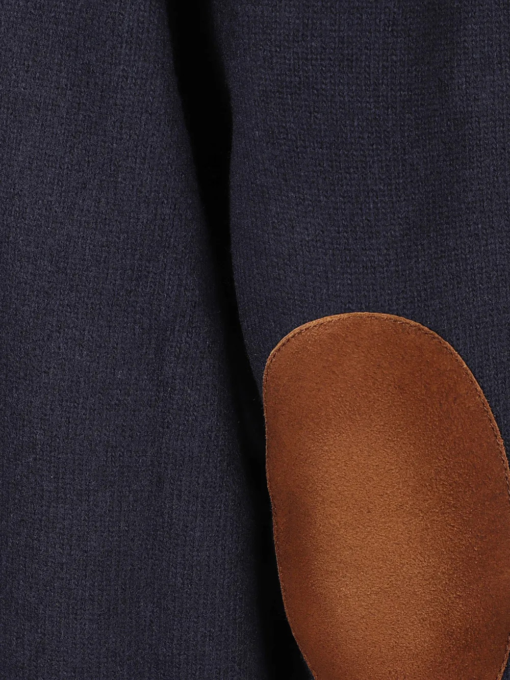 Prada Trui van wol en suède Blauw