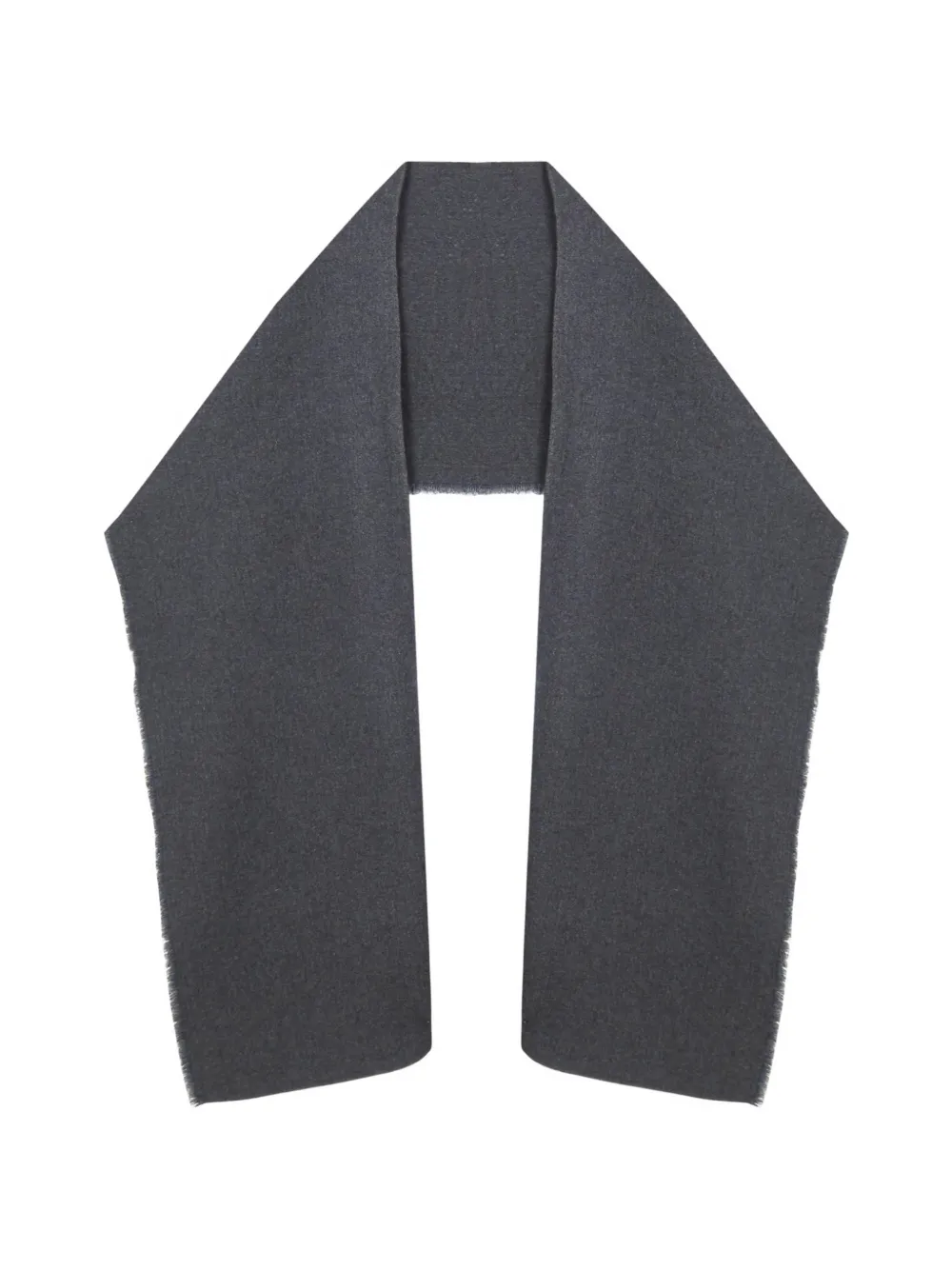 Cortana Nur Frayed Scarf In Gray