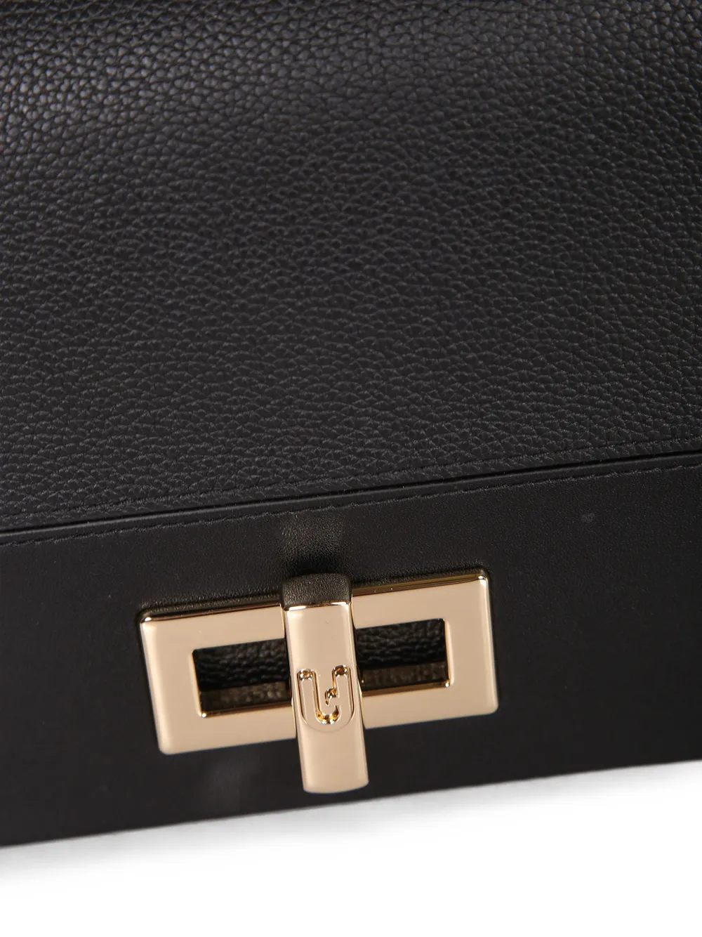 Furla Shopper van bewerkt leer Zwart