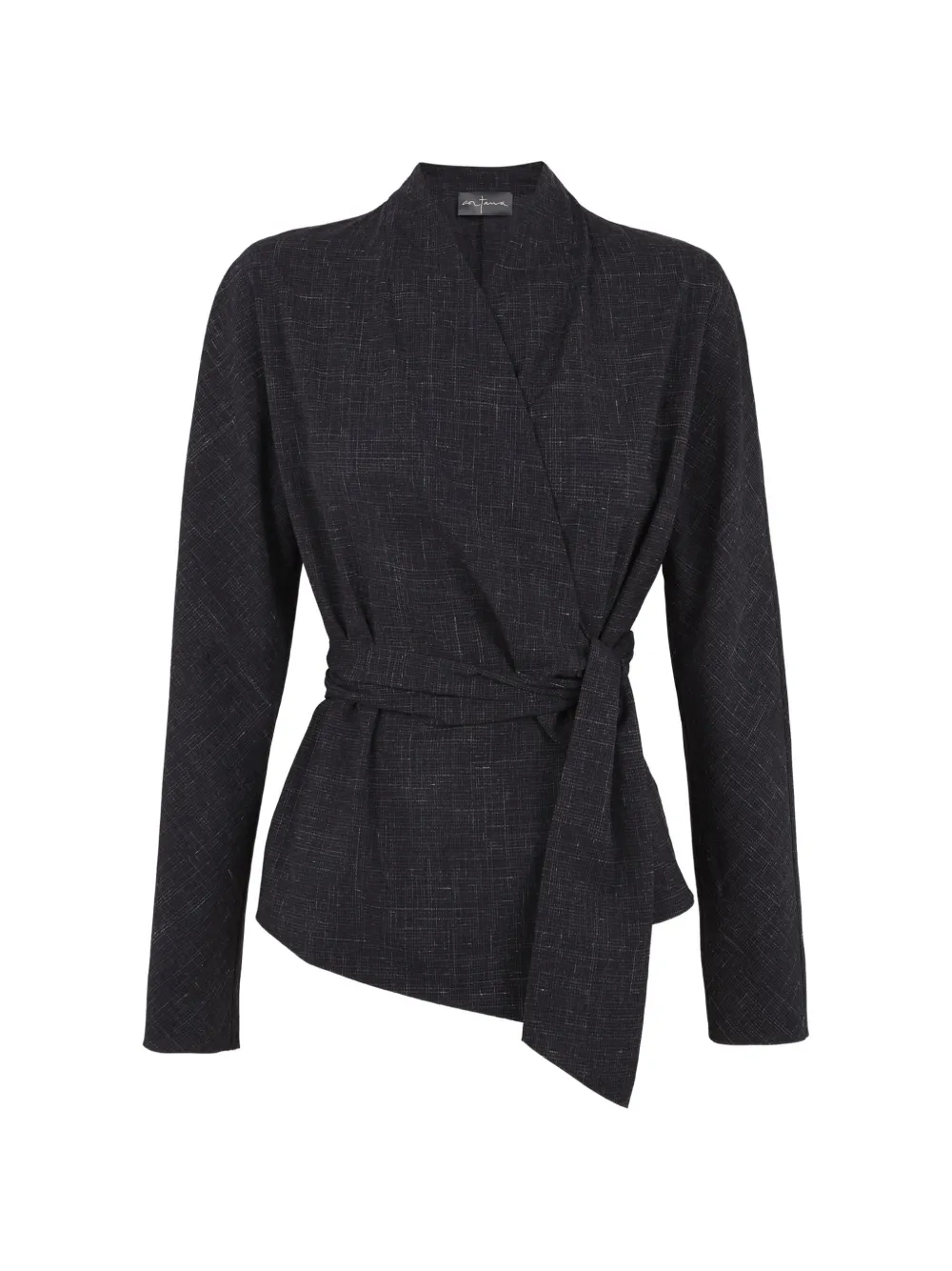 Cortana Tiempo wrap-waist jacket