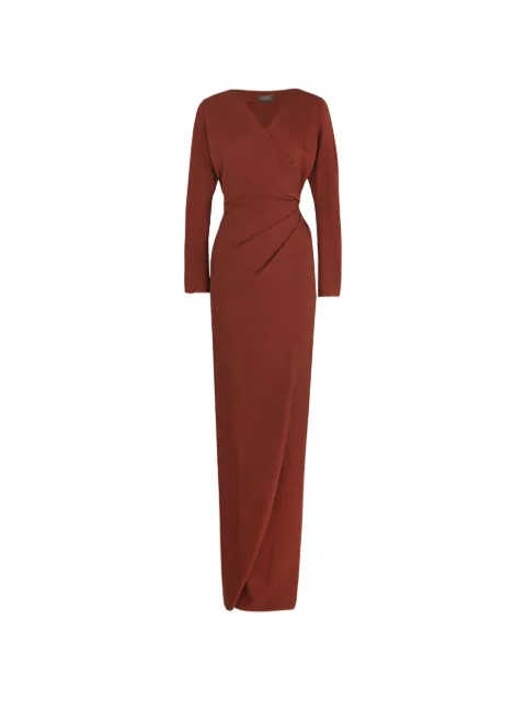 Cortana Eteria wrap maxi dress