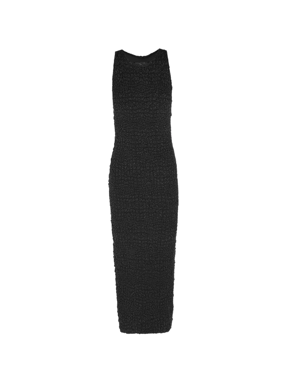 Cortana Sabine textured-finish midi dress