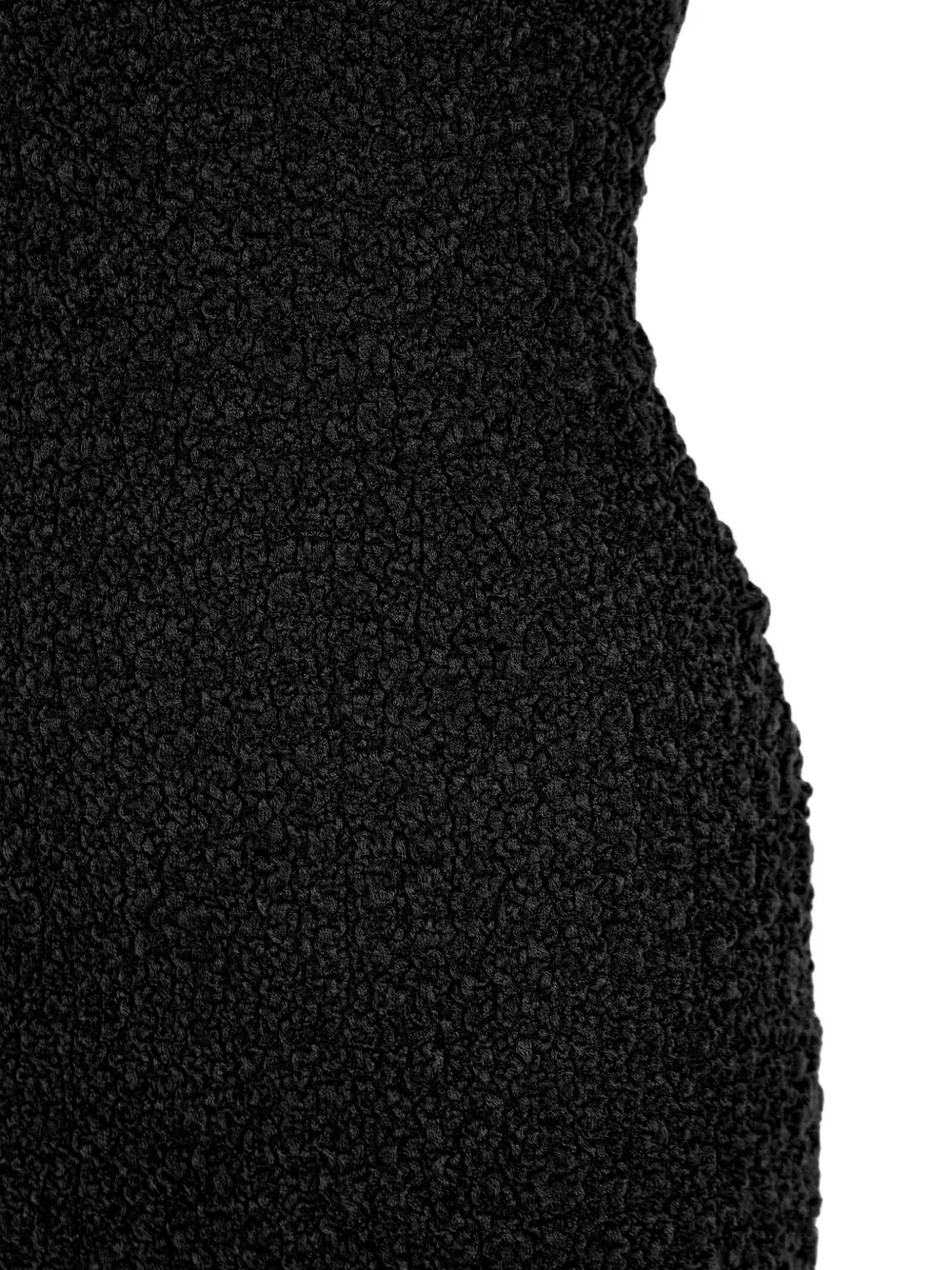Cortana Sabine Textured-finish Midi Dress in Black, view 2