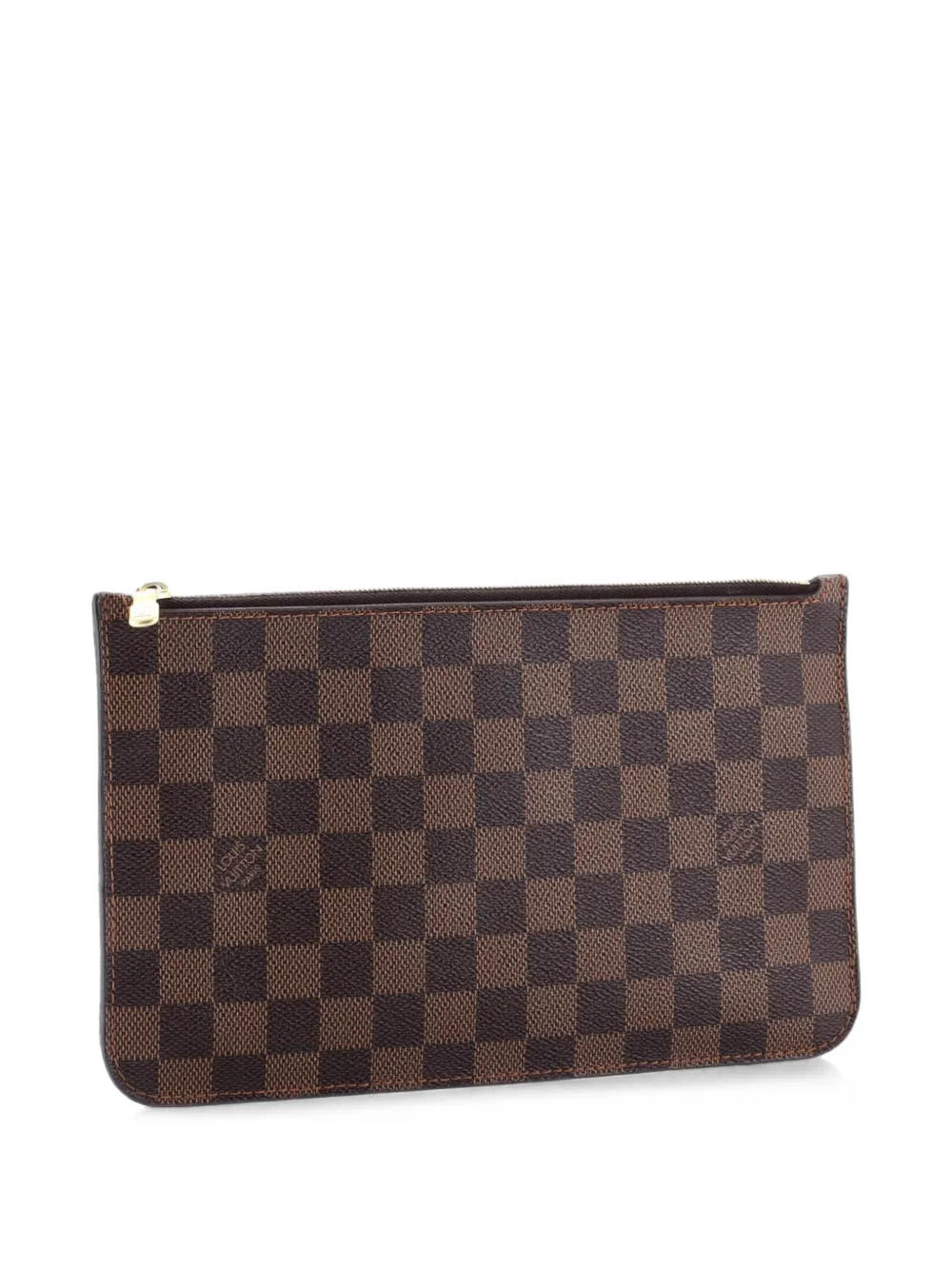 Louis Vuitton Pre-Owned Neverfull Pochette Damier Large pouch - Marrone