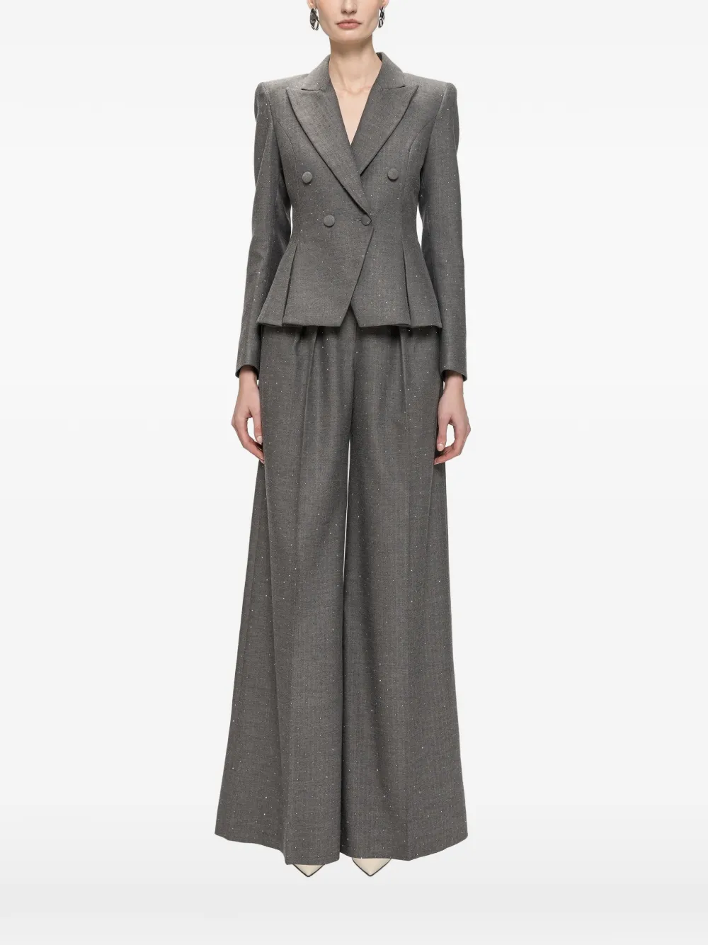 NISSA Single-breasted fitted blazer