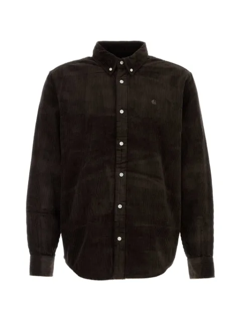 Carhartt WIP Madison corduroy-texture shirt
