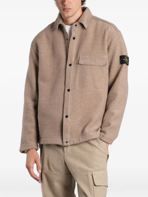 Stone Island logo-patch jacket