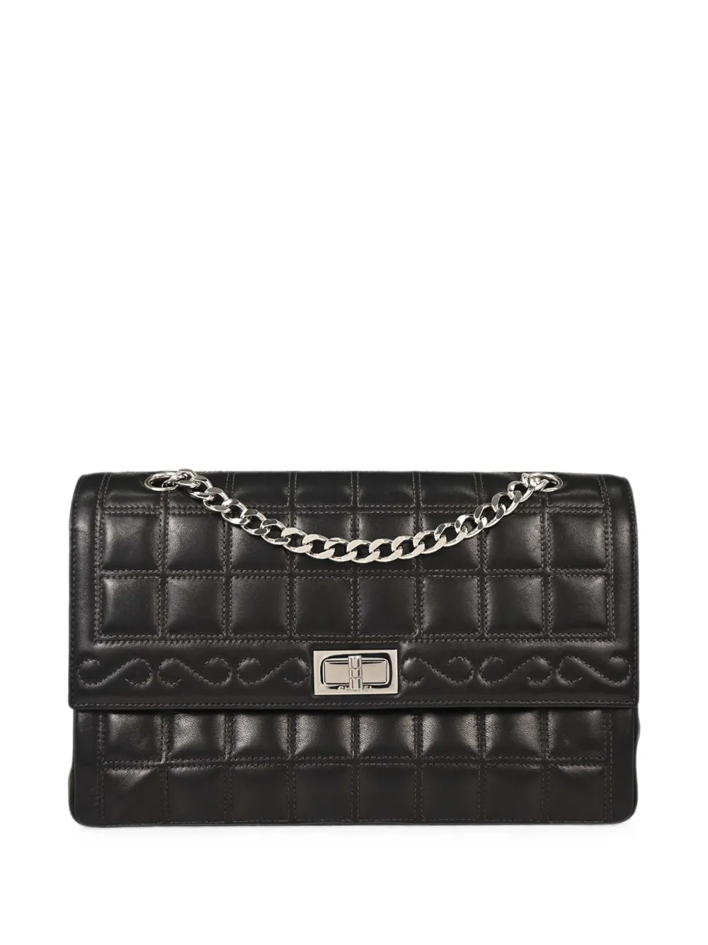 CHANEL Pre-Owned 2000-2001 Mademoiselle lock shoulder bag - Nero