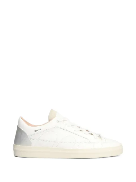 SANTHA leather low-top sneakers