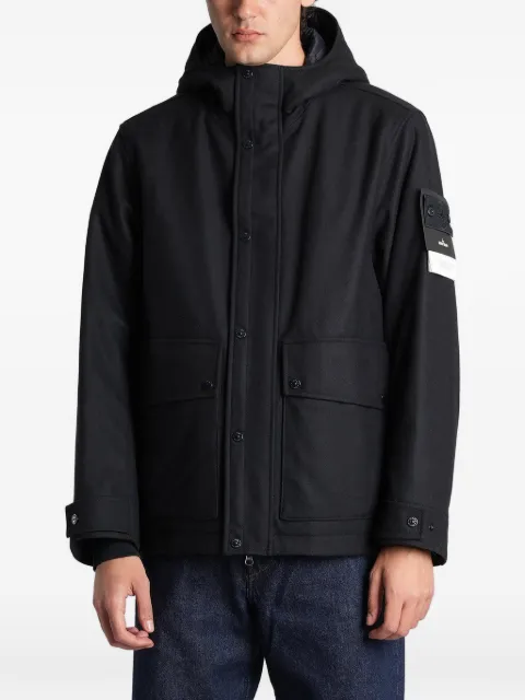 Stone Island 4100018 woll nylon Flannel_S.I ghost jacket